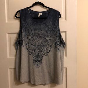 Lane Bryant sleeves tank top